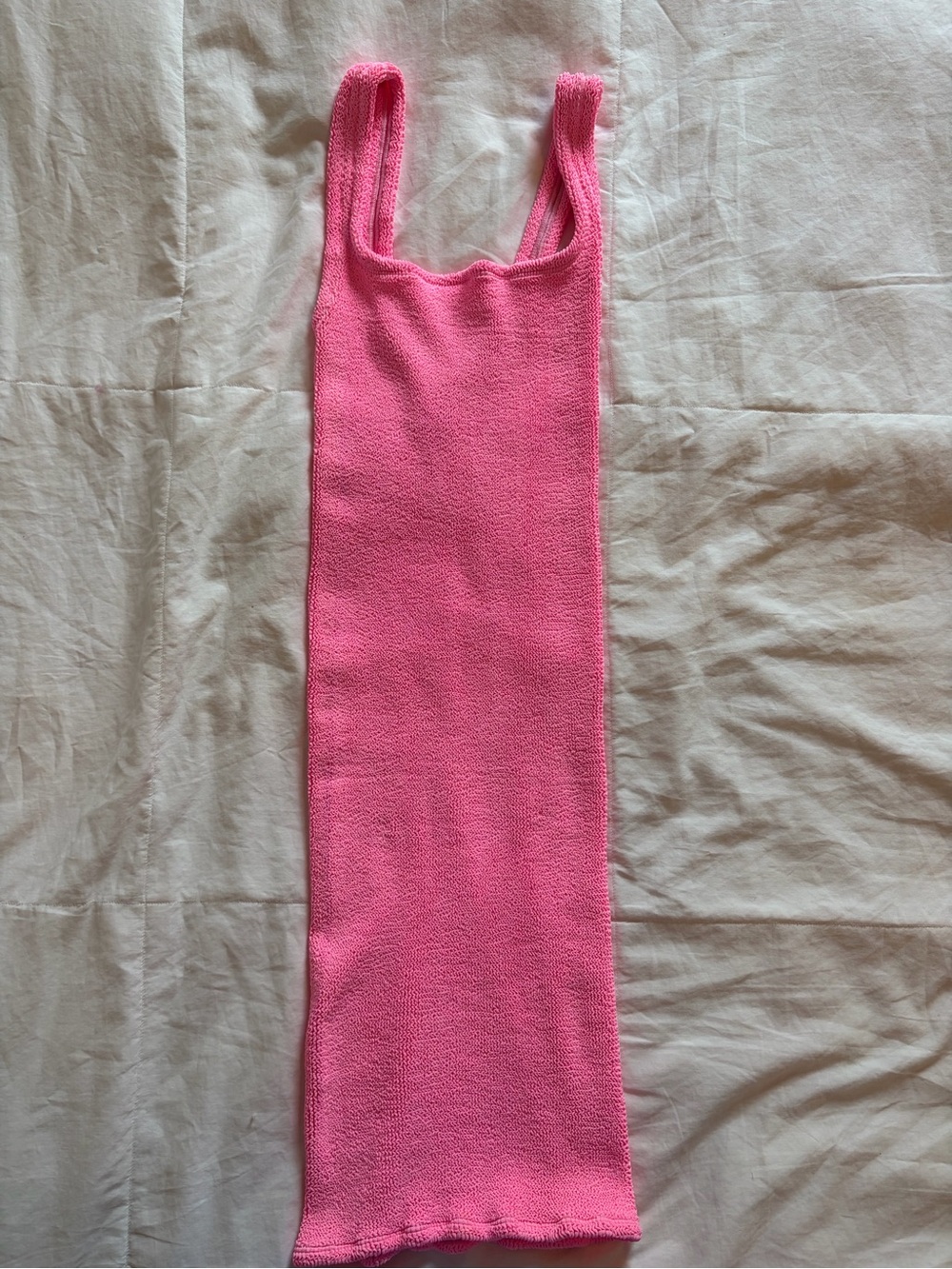 Hunza G Bubblegum Tank Dress